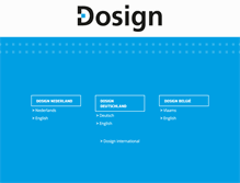 Tablet Screenshot of dosign.com